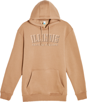 SWEATSHIRT HOODED PREMIUM SHADOW TEXT